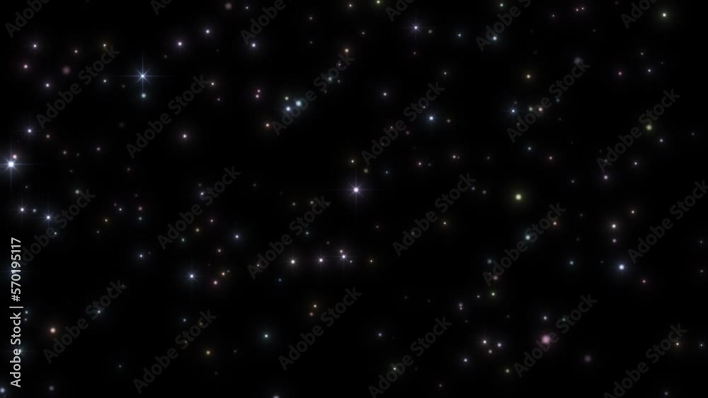 overlay glittering stars shine background effect