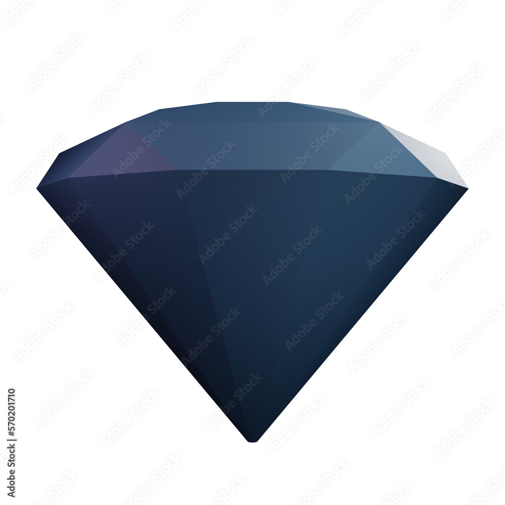 Fototapeta premium 3D Diamond Illustration