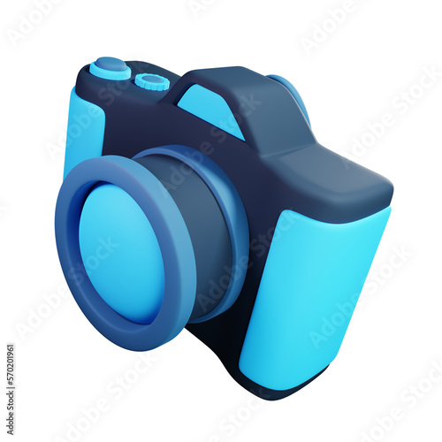 3D Camera Illustration