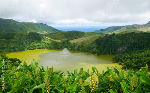 Flores, Azores - the green paradise in the Atlantic Ocean
The highlands of Flores
Fascinating sea world, crater lake