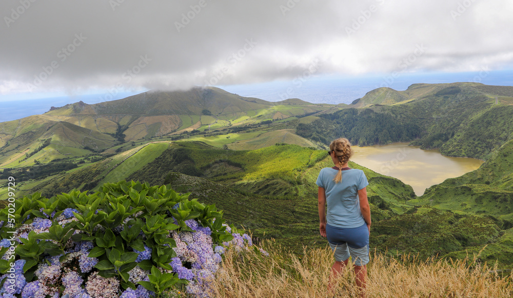 Flores, Azores - the green paradise in the Atlantic Ocean
The highlands of Flores
Fascinating sea world, crater lake