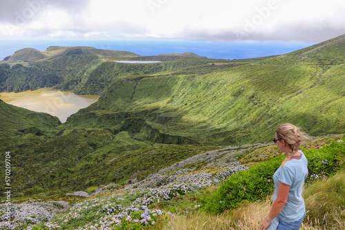 Flores, Azores - the green paradise in the Atlantic Ocean The highlands of Flores Fascinating sea world, crater lake © Loredana Habermann