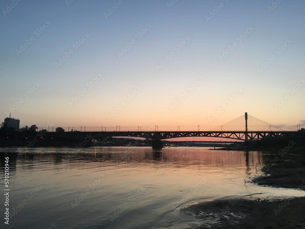 bridge at sunset bridge at sunset