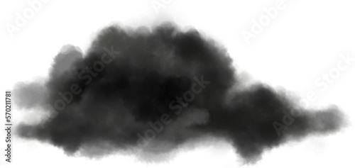 dense black clouds clump, transparent overcast clouds