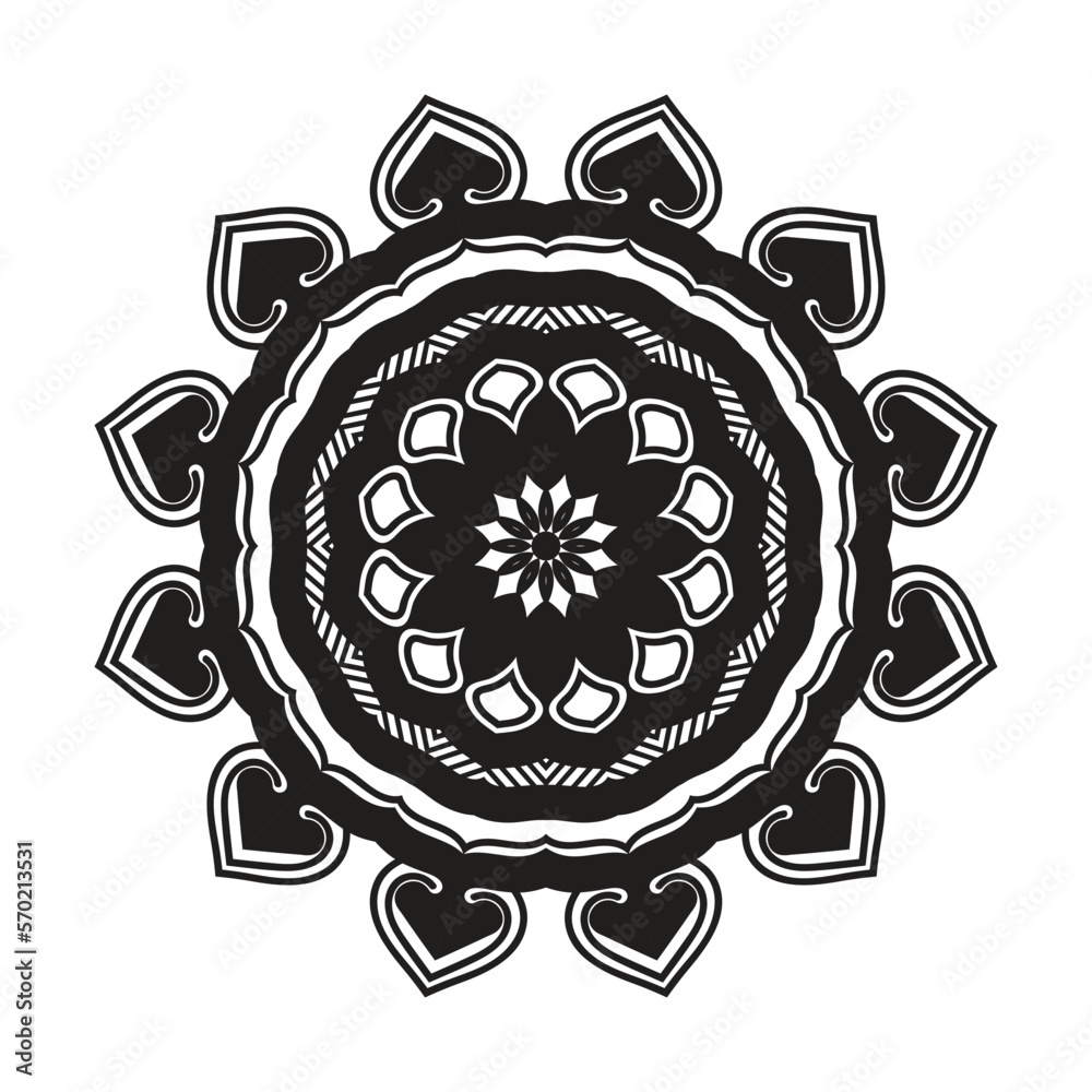 Fototapeta premium Mandala Designs and Vector Illustration
