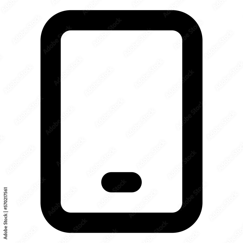 handphone line icon