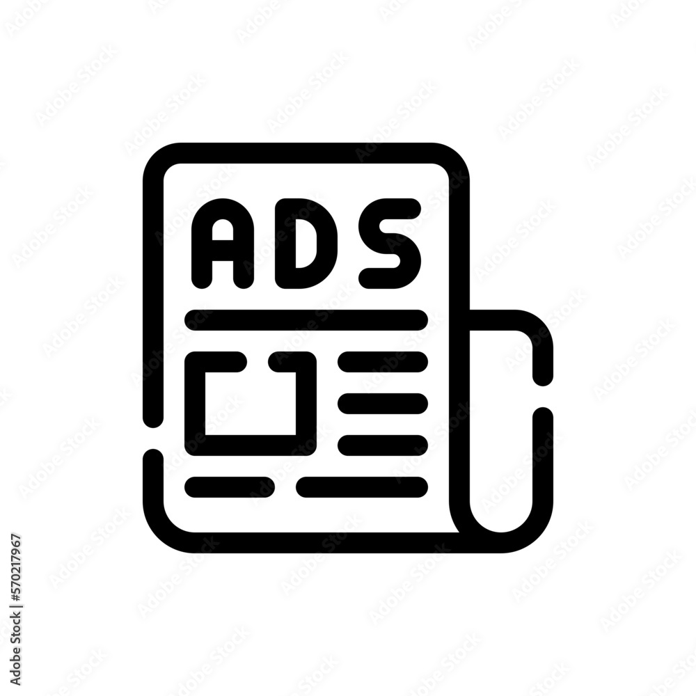 newspaper line icon newspaper line icon