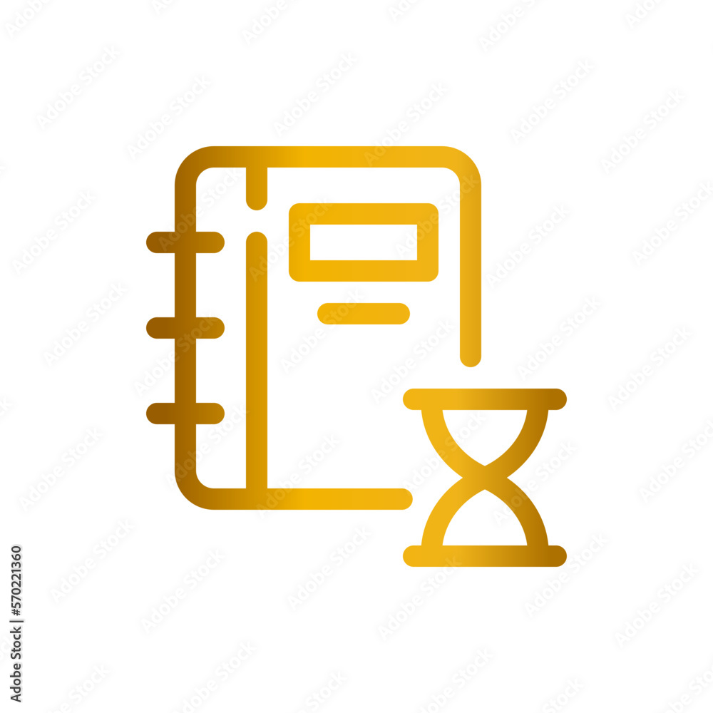 agenda gradient icon agenda gradient icon