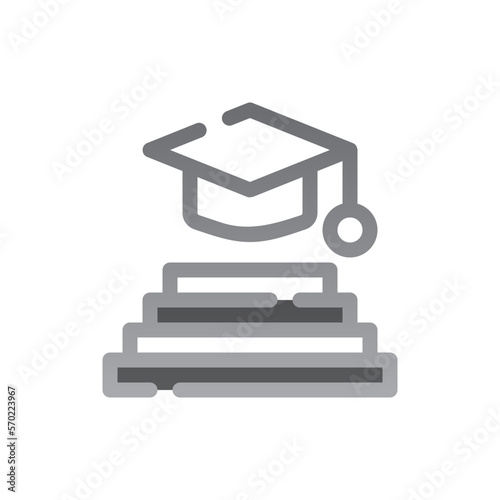 intern two tone gradient icon