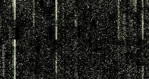 Videocassette recorder (VCR) Play Animation. VHS defects, artifacts and noise. Glitches of old damaged tape cassettes. Static TV noise. Retro vintage background. 4K Loop Overlay Screen mode footage