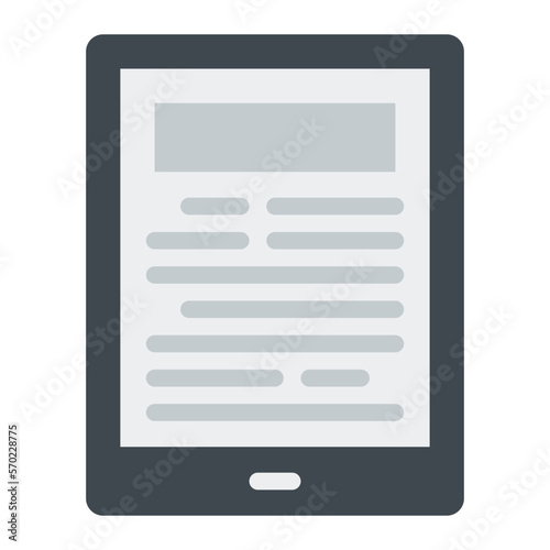 Ebook flat icon