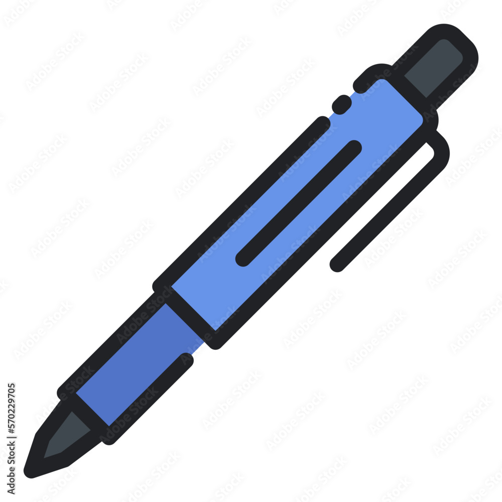 Pen filled line icon Pen filled line icon