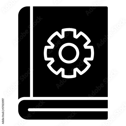 Manual Book glyph icon