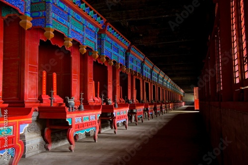 Canvas Print Confucius Temple in Qufu,Shandong