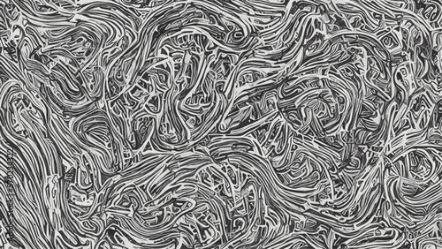 Beautiful monochrome abstract 3d textured wall background pattern with mix of vintage and digital prints