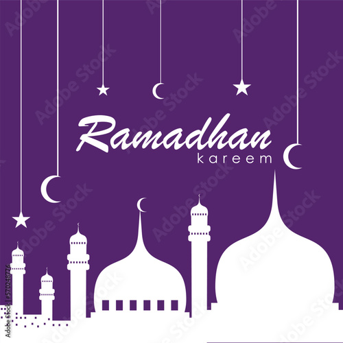 ramadan kareem greeting design