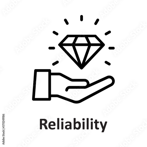 Character, credibility Vector Icon

