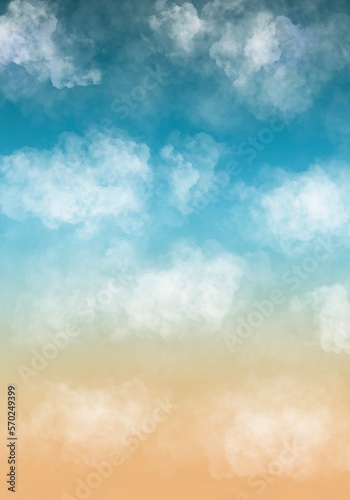 ฺBeautiful sky natural landscape background. © Anurak