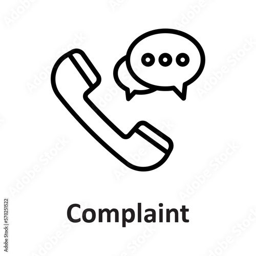 Call us, complaint Vector Icon

