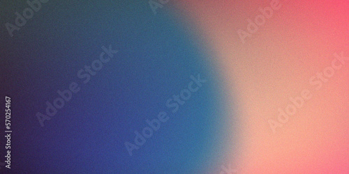 Foto Abstract multicolor gradient background with grain noise texture illustration