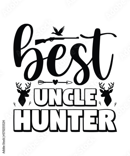 Best Uncle Hunter, men's hunting gift for dad, my favorite hunting partners call me dad, hunting shirt, hunter gift