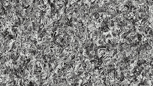 Stunning black and white abstract 5 star transparent repeating pattern with a solid texture as the background design