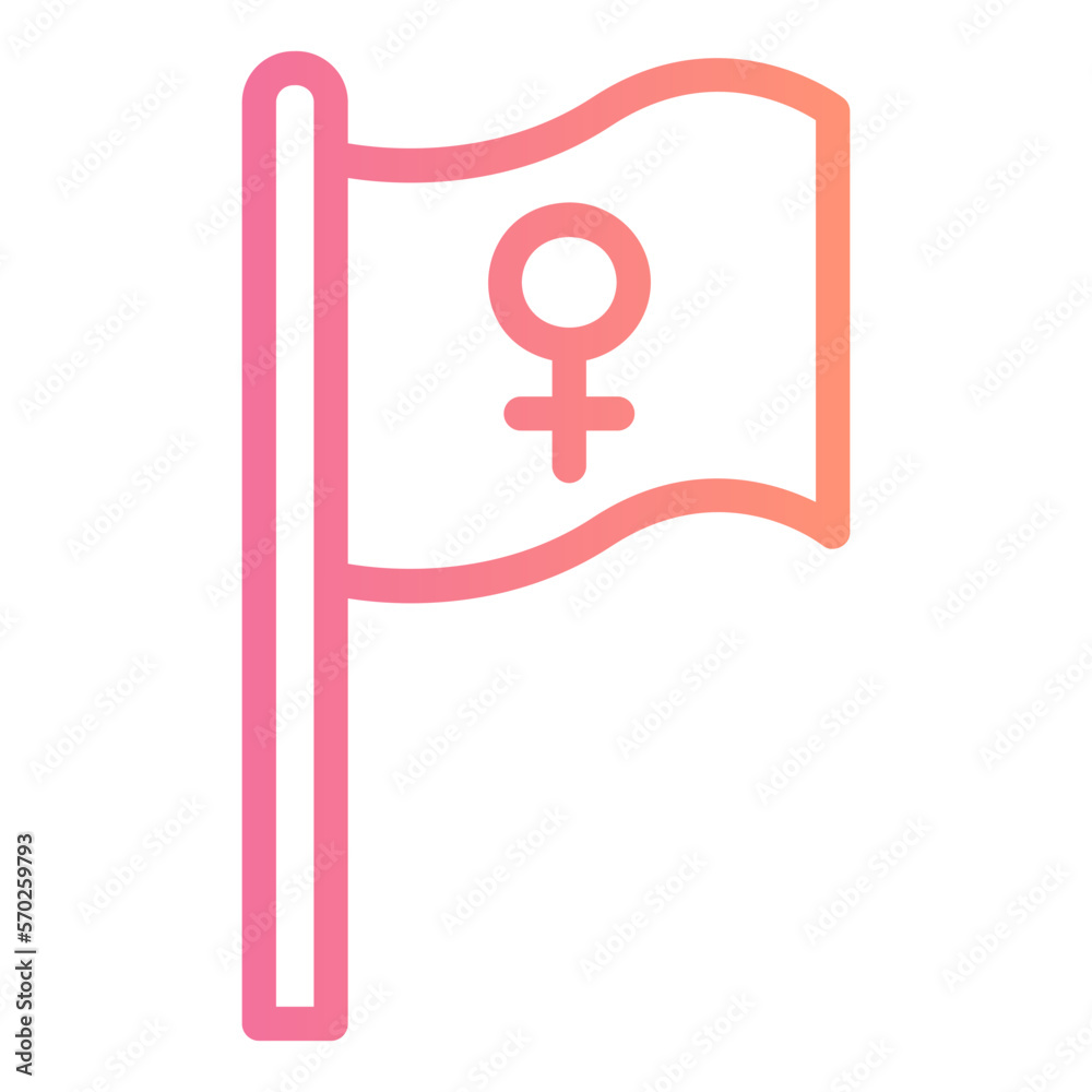 flag gradient icon