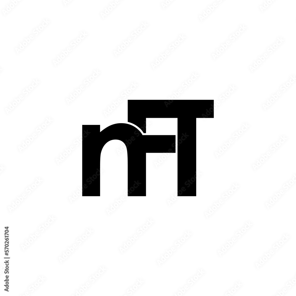 nft lettering initial monogram logo design nft lettering initial monogram logo design