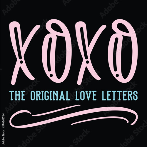 Xoxo The Original Love Letters SVG