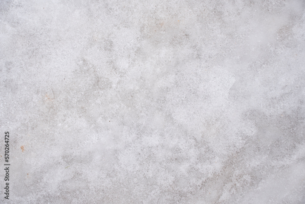 Obraz premium Frozen snow. White snow texture