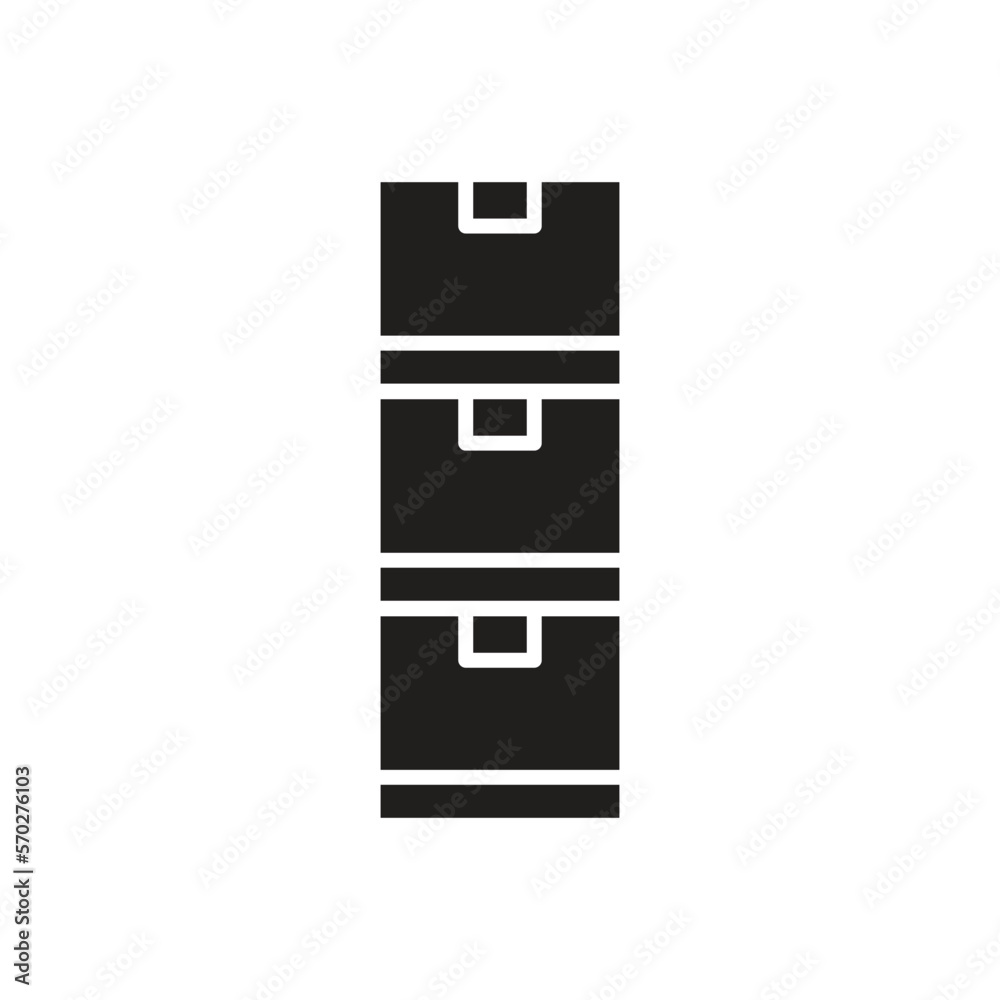 cardboard box ,icon, vector ,illustration, design logo, template, flat, style trendy, collection cardboard box ,icon, vector ,illustration, design logo, template, flat, style trendy, collection