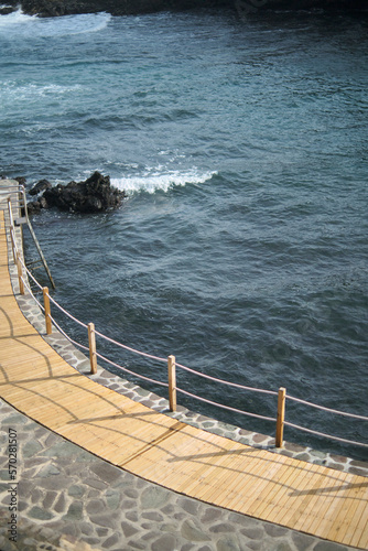 stairs to the sea