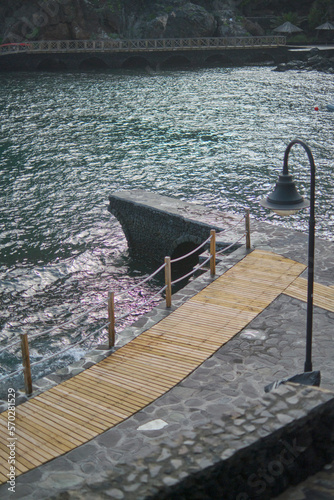 pier in the sea