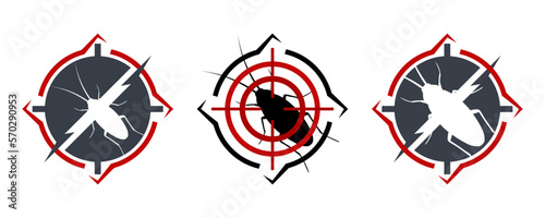 The cockroach control logo.