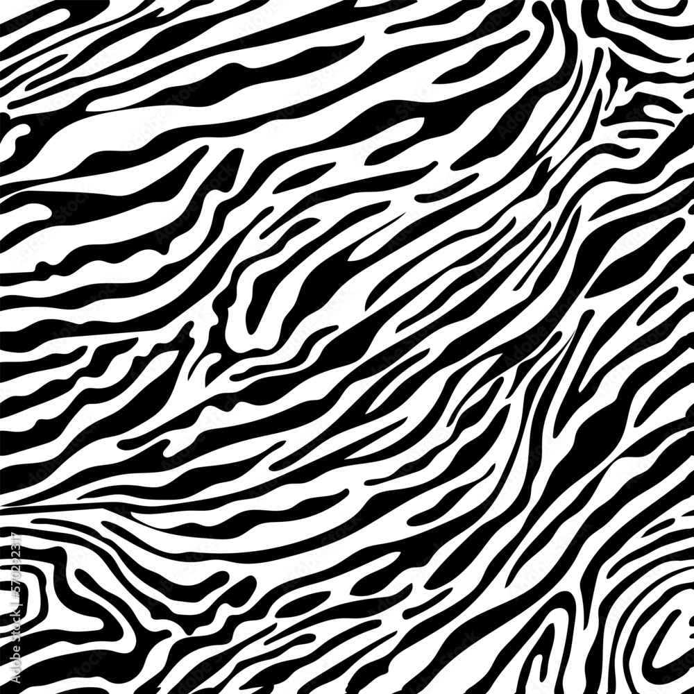 Vector illustration of seamless zebra pattern Vector illustration of seamless zebra pattern