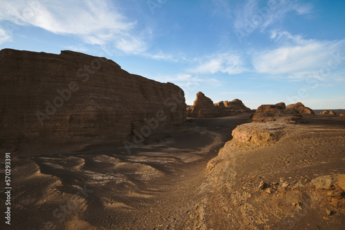Dunhuang Yardang National Geopark. photo