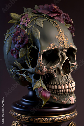 Surreal Skull Art: Exploring the Majestic and Dreamlike World of Skull Imagery