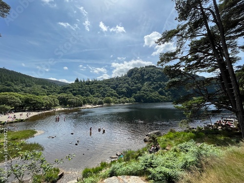Obraz na płótnie Glendalough - Wiclow