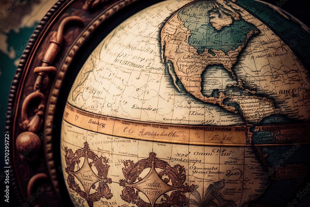 Fototapeta premium World map