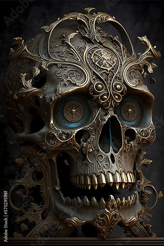 Surreal Skull Art: Exploring the Majestic and Dreamlike World of Skull Imagery