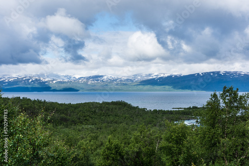 Landscape of Abisko National Park, Sweden