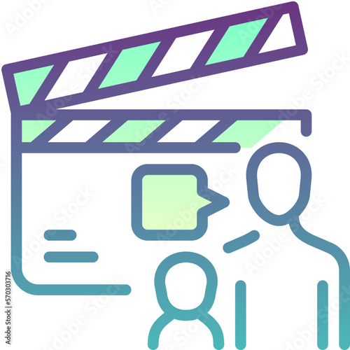 parental advisory movie online cyber internet security digital  filled color line icon