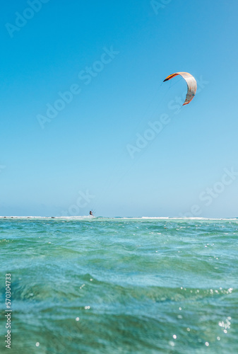 Canvastavla Kite surfing in Mahahual, Mexico