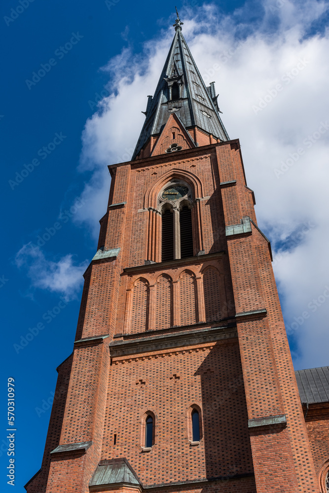 Church of Uppsala in Sweden