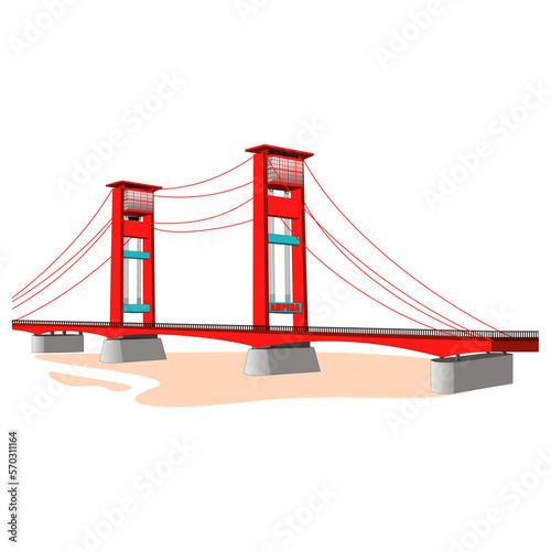 ampera bridge palembang