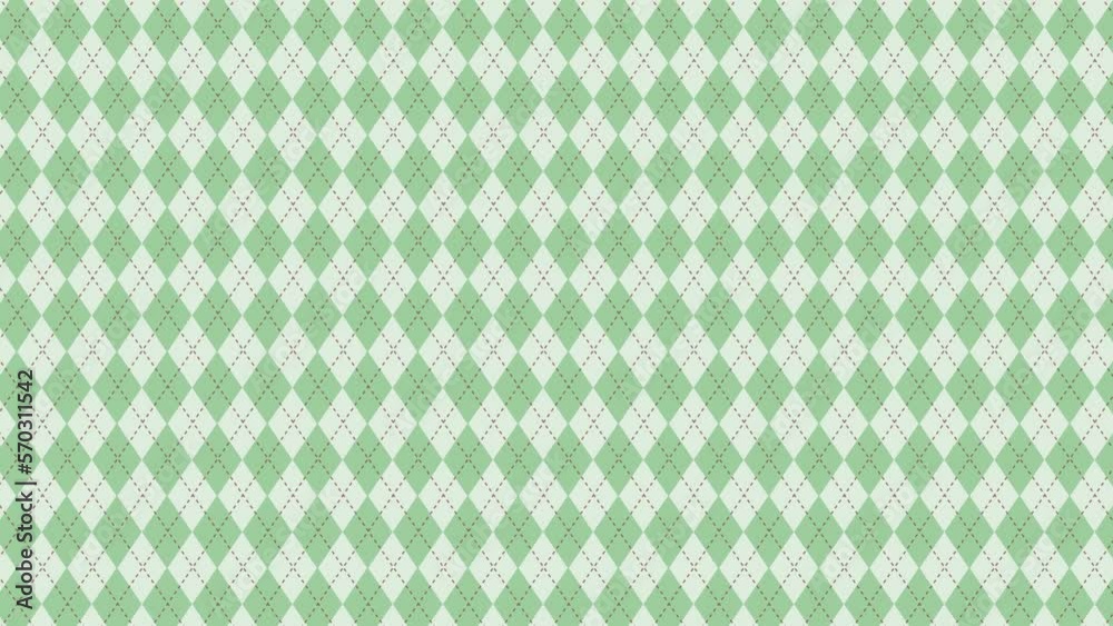 Argyle checkered background animation(forest) Argyle checkered background animation(forest)