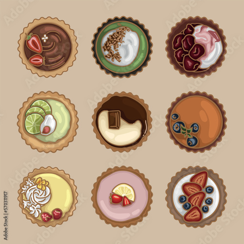 A collection of mini tarts for every taste