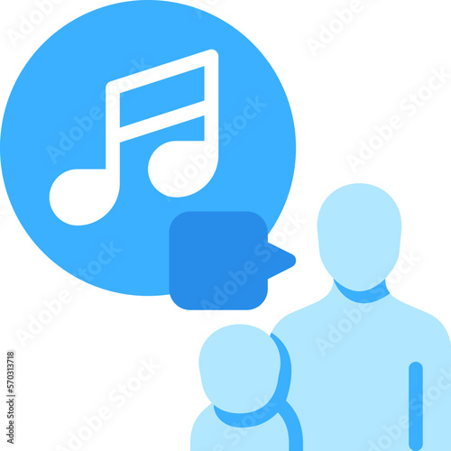 parental advisory music online cyber internet security digital  flat icon