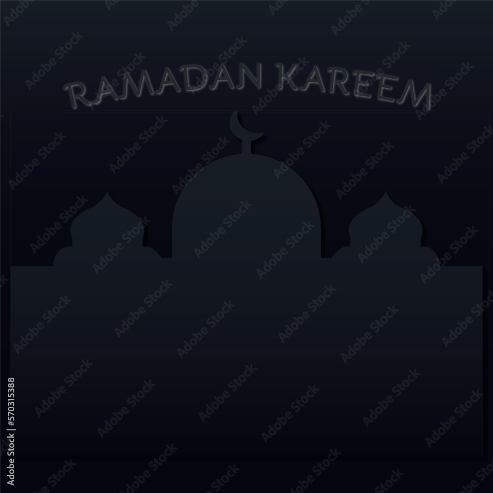 Islamic Background design for Ramadan Kareem. Background ramadhan