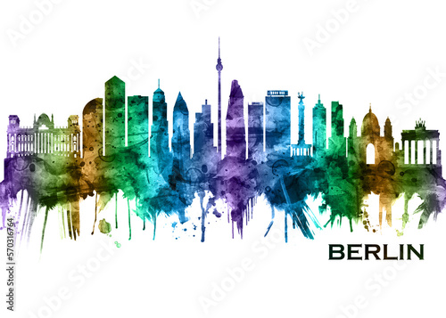 Photography Berlin Germany Skyline